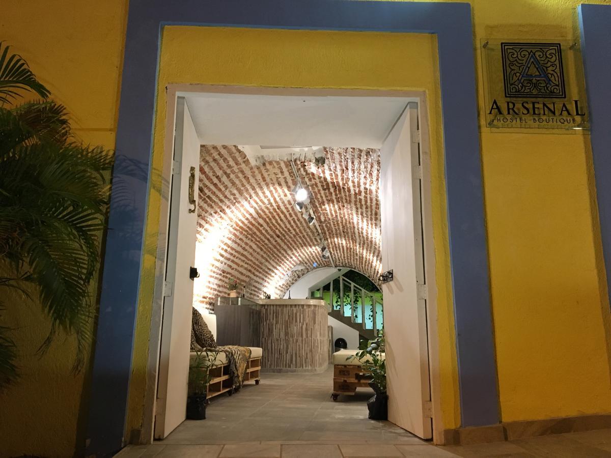 El Arsenal Hostel Boutique Cartagena Exteriör bild