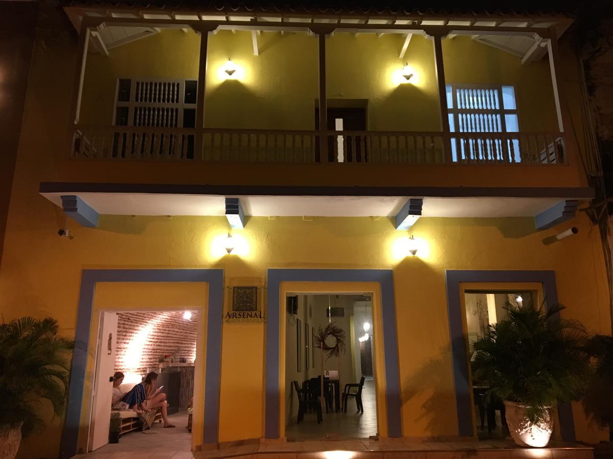El Arsenal Hostel Boutique Cartagena Exteriör bild