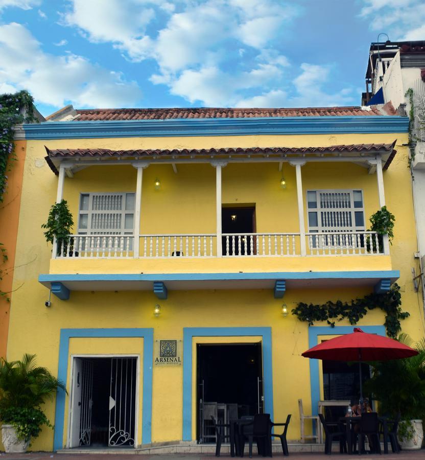 El Arsenal Hostel Boutique Cartagena Exteriör bild